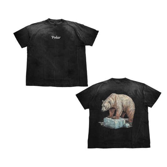 Black "POLAR" Bear T Shirt